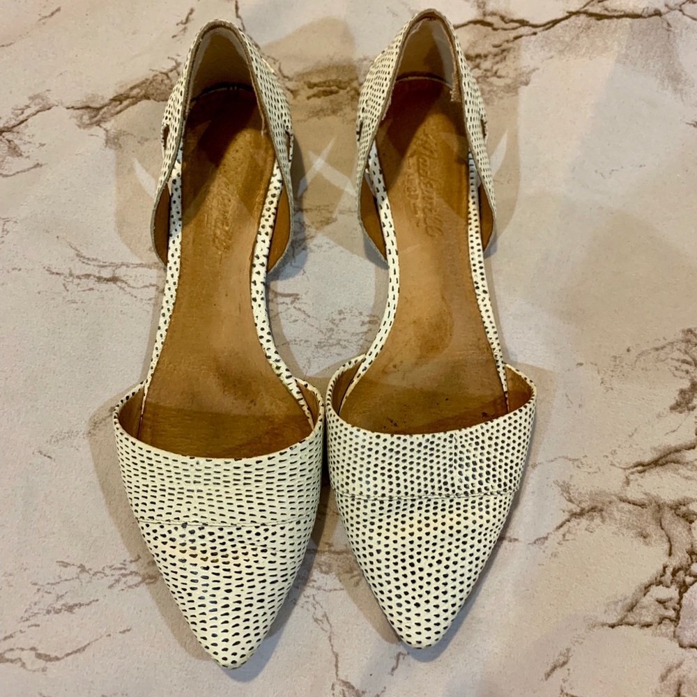 Madewell | Black and white flats